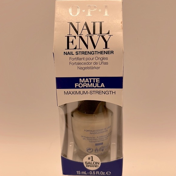Makeup Opi Nail Envy Nail Strengthening Treatment Matte Formula Vegan